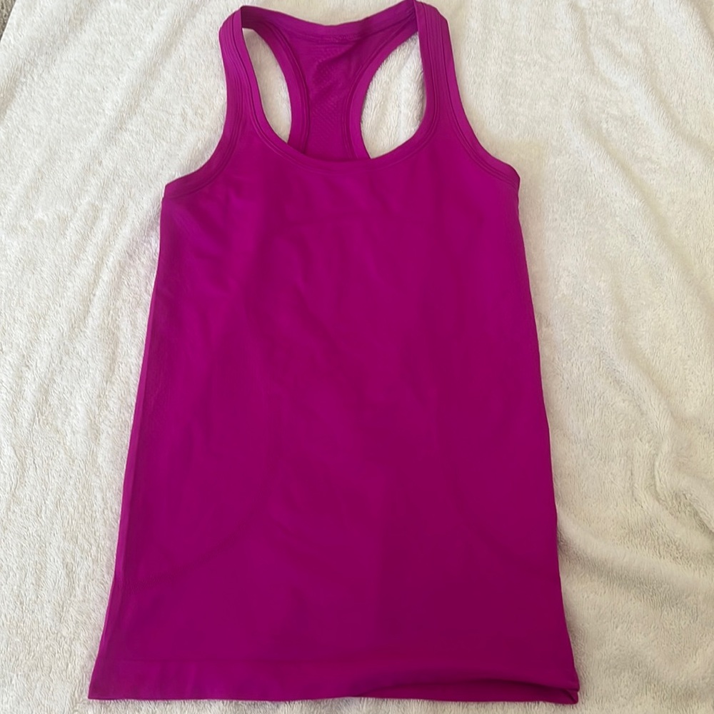 Megenta swiftly tank top
